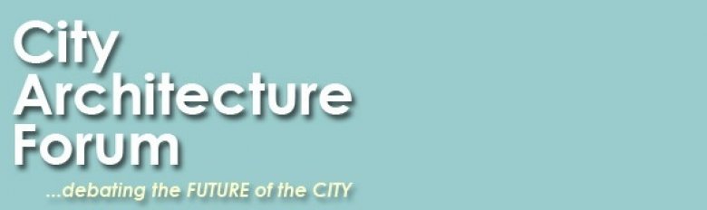 Benjamin Lesser speaking at City Architecture Forum event at White Collar Factory