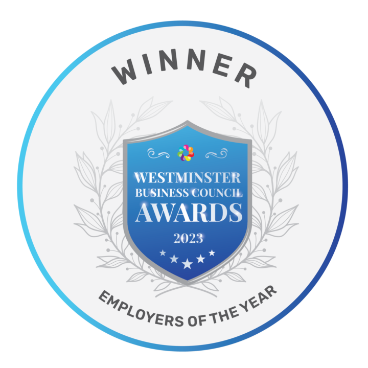 Employer of the Year win at the Westminster Business Council Awards