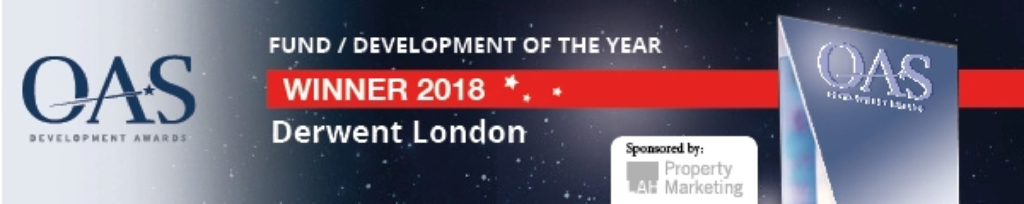 OAS Winner of overall Fund/Developer of the Year 2018