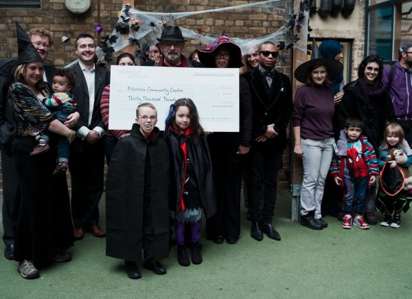 Derwent London supports Halloween Party