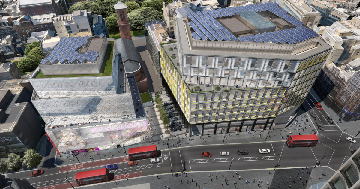 Crossrail And Derwent London On Track To Advance The Development Of 1 Oxford Street W1 News Media Derwent London