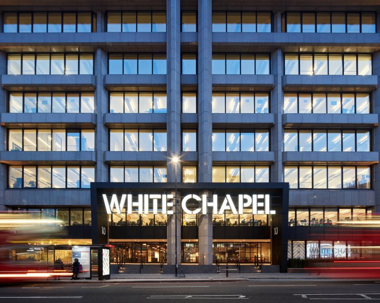 Peter Pulford speaking at White Chapel Building