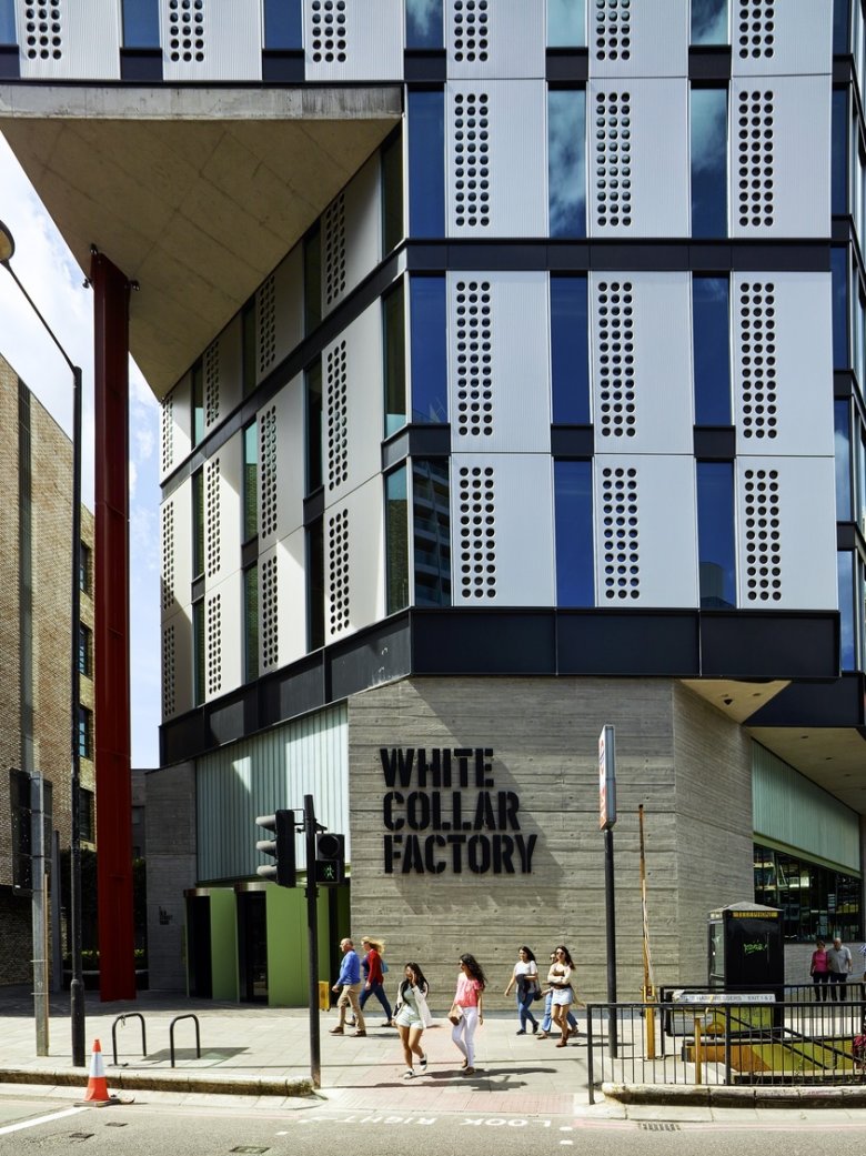 White Collar Factory opens
