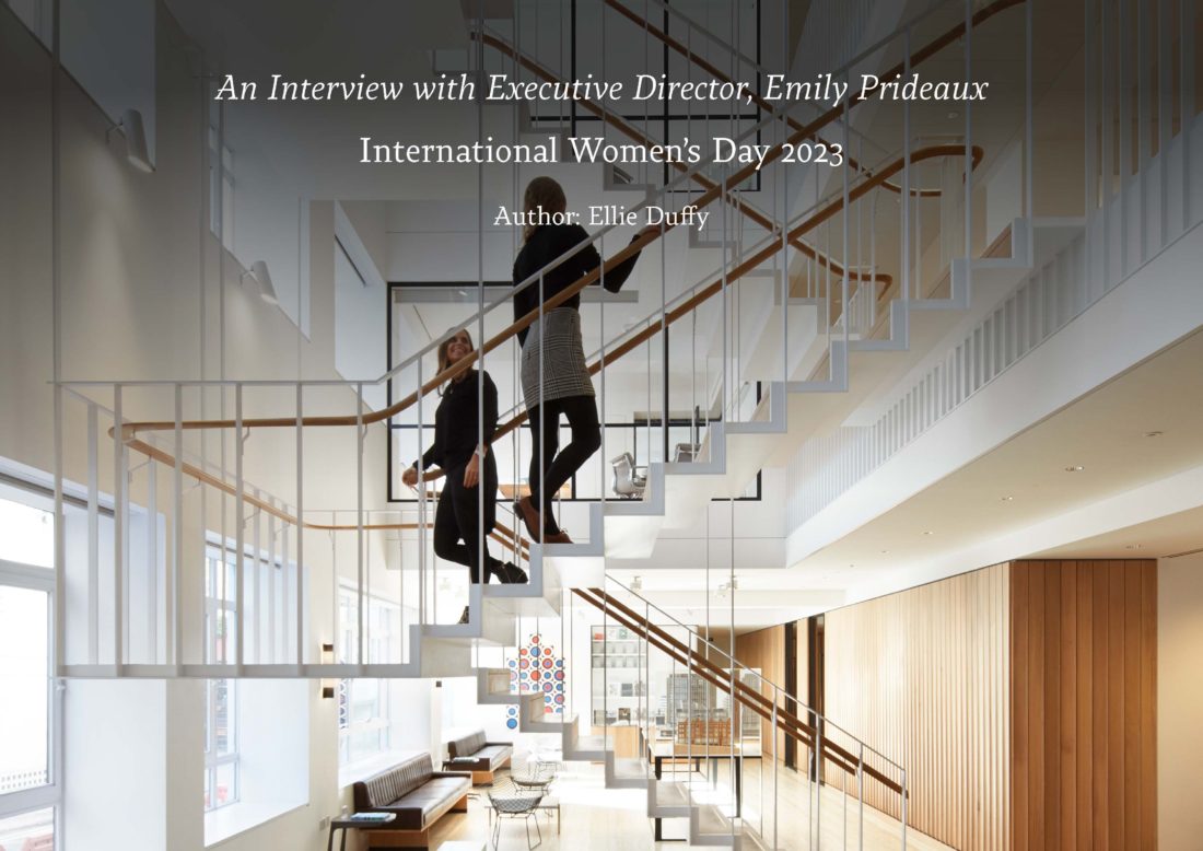 An Interview with Executive Director, Emily Prideaux image
