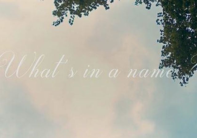 What's in a Name?